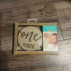 Baby monthly milestone